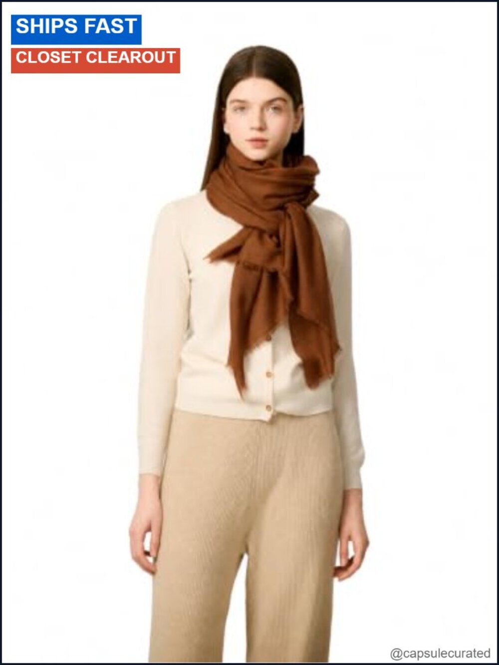 100% Cashmere Shawl Wrap for Women Extra Large Scarf Lightweight Thin